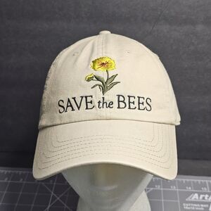 Smithsonian "Save the Bees" Strapback Hat/Cap